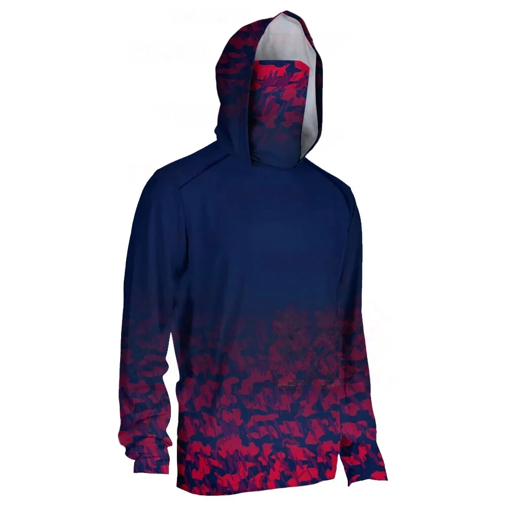 Camisa de pesca com capuz, ves - Fishing Shirt Uv Protection avaliação e preço
