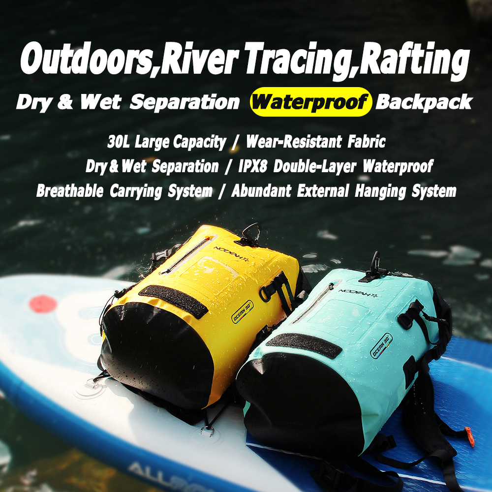 NOOYAH Mochila Seca à Prova D' - Fishing Bag Waterproof avaliação e preço